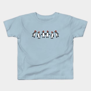 Penguin Christmas Party Kids T-Shirt